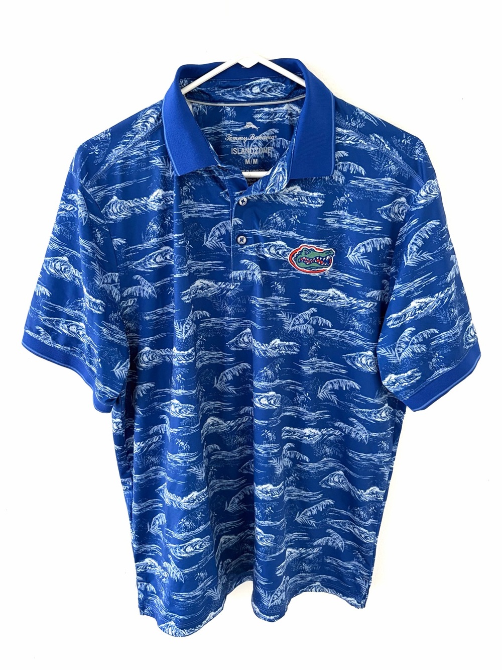 Tommy Bahama Florida Gators Sport Bay View IslandZone Performance Polo, Size: M